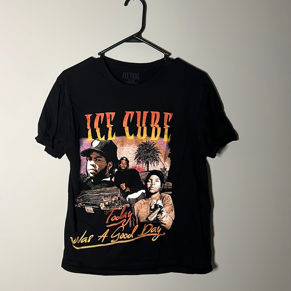 PrettyLittleThing Black Ice Cube Graphic T-Shirt